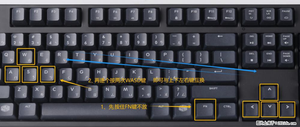键盘，怎样把wasd键与上下左右方向键互换？ - 生活百科 - 焦作生活社区 - 焦作28生活网 jiaozuo.28life.net